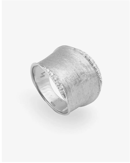 Anillo Marco Bicego Mujer Lunaria in Oro Diamante 0.14 Ct AB551-BW - AB551-BW